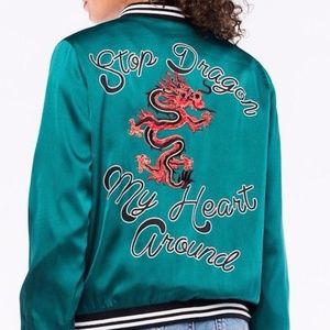 Sub-urban Stop Dragon Bomber Jacket